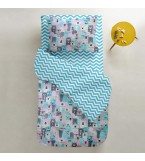 Простынка Зигзаг бирюза COSAS