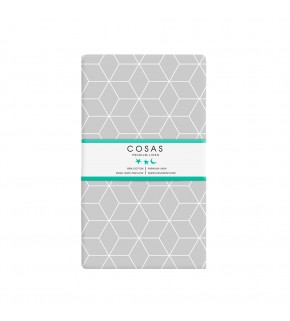 Простынка Ромбы серые COSAS