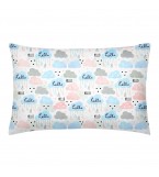 Комплект детского постельного белья CLOUD HELLO /сердца на розовом/