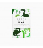 Комплект детского постельного белья DINO GREEN /оборот горох на зеленом/