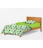 Пододеяльник DINO GREEN /оборот горох на зеленом/