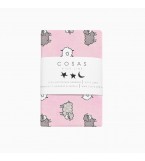 Комплект детского постельного белья SHEEP ROSE /оборот серый горох/