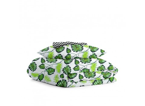 Комплект детского постельного белья PALMA /оборот зигзаг черно-белый/