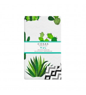 Пододеяльник CACTUS GREEN /оборот зигзаг серо-черный/