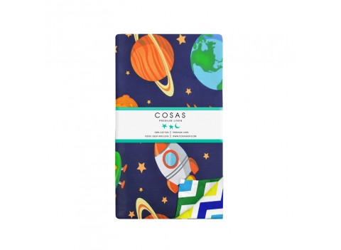 Пододеяльник SPACE /оборот зигзаг цветной/