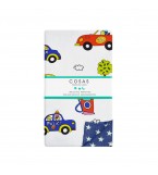 Комплект детского постельного белья CARS /оборот звезды на синем/