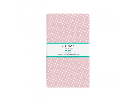 Простынка Розовая в горошек COSAS