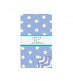 Комплект детского постельного белья STARS BLUE /оборот зигзаг голубой/