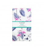 Комплект детского постельного белья FLAMINGO PALM /оборот звезды синие/