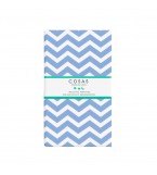 Комплект детского постельного белья CROWN BLUE /оборот зигзаг голубой/