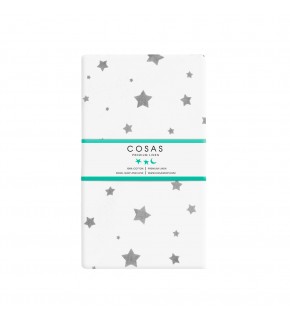 Простынка Звезды серые COSAS