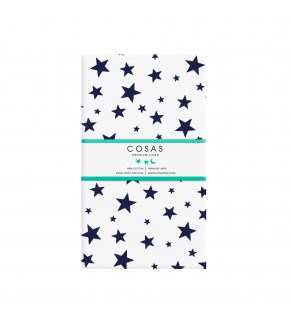 Простынка Звездопад синий COSAS