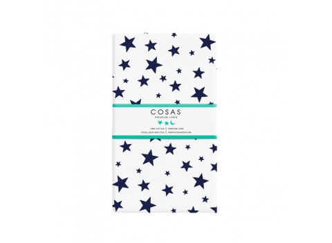 Простынка Звездопад синий COSAS