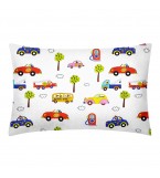 Комплект детского постельного белья CARS /оборот звезды на синем/