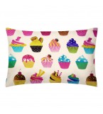 Комплект детского постельного белья CAKES /оборот горох на розовом/