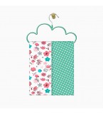 Набор пеленок бязь FLOWERS DROP
