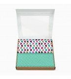 Набор пеленок бязь LOVE DOTS MINT