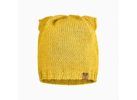 Детская вязаная шапочка CAT 