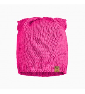Детская вязаная шапочка CAT 
