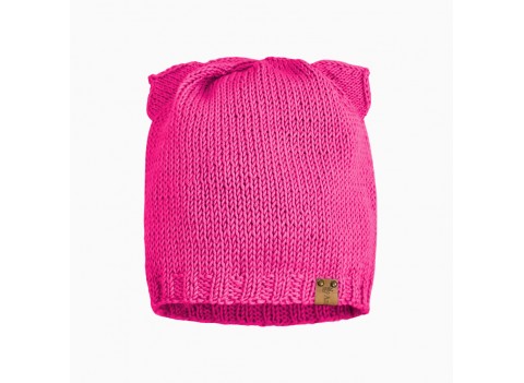 Детская вязаная шапочка CAT 
