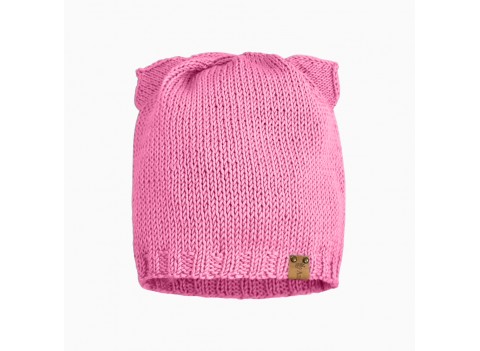 Детская вязаная шапочка CAT 