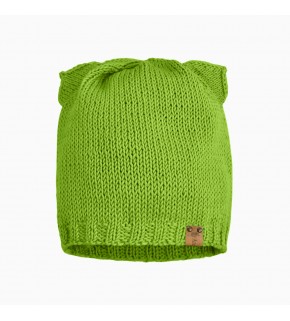 Детская вязаная шапочка CAT 