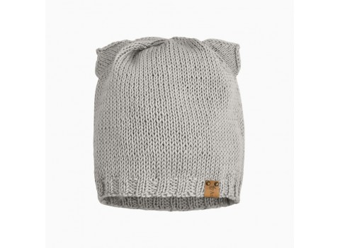Детская вязаная шапочка CAT 