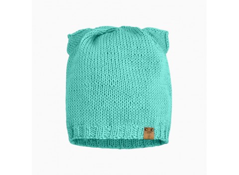 Детская вязаная шапочка CAT 