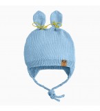 Детская вязаная шапочка BUNNY
