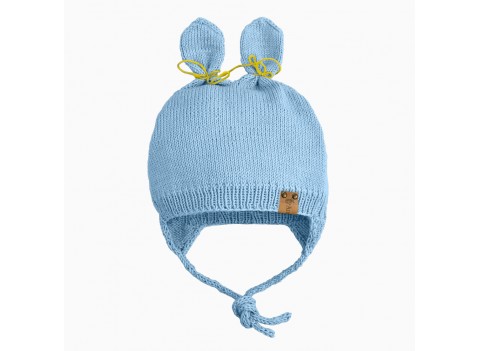 Детская вязаная шапочка BUNNY