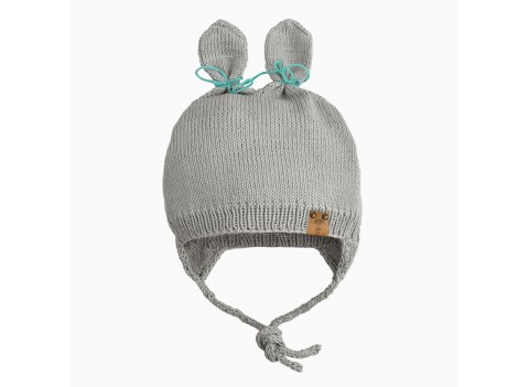 Детская вязаная шапочка BUNNY