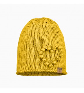 Детская вязаная шапочка  LOVE