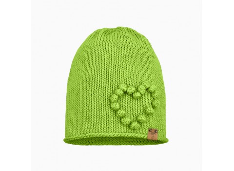 Детская вязаная шапочка  LOVE