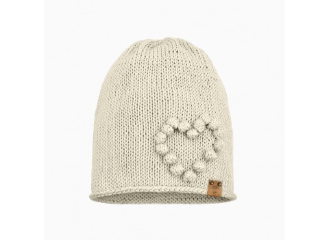 Детская вязаная шапочка  LOVE