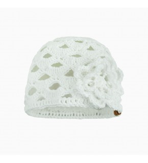 Детская вязаная ажурная панамка  FLOVER 