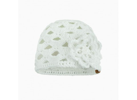 Детская вязаная ажурная панамка  FLOVER 